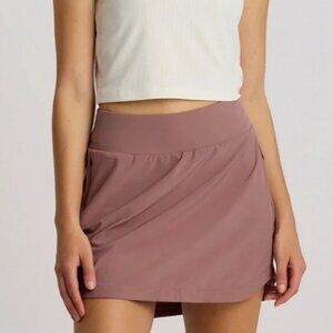 FREE FLY Breeze Active Skort Skirt Mauve Size Medium Long